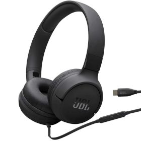 JBL Tune 520C USB-C vezetékes headset (fekete)