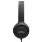 JBL Tune 520C USB-C vezetékes headset (fekete)