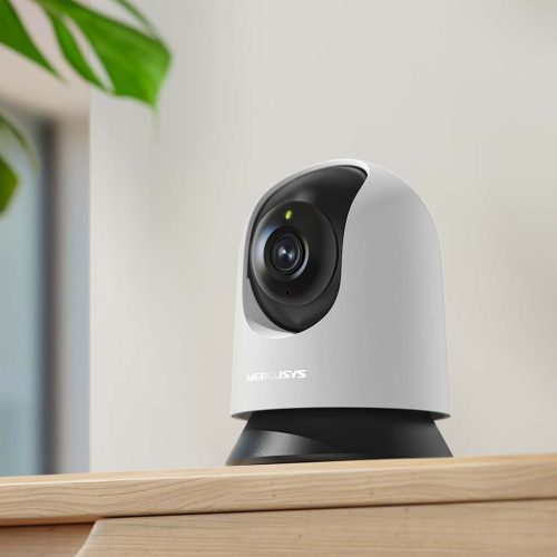 Mercusys beltéri éjjellátó WiFi kamera, 1080p Full HD, mikrofon, hangszóró