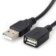 USB 2.0 A-A hosszabbító kábel 15cm