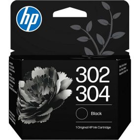 HP 302 304 fekete eredeti tintapatron