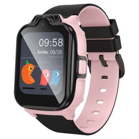   Hoco 4G SIM GPS CAM okosóra hívás funkcióval gyermekek számára (pink)