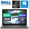 Dell Latitude 7310 13.3" sötétszürke laptop (Core i5, 16GB RAM, 256GB SSD, Windows 10 Home, Full HD)