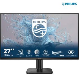 Philips 27" IPS QHD LED monitor (HDMI, DISPLAYPORT)