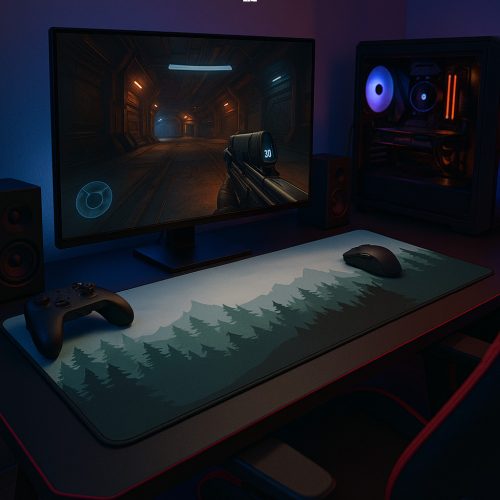 Gembird Forest Mouse Pad XL egérpad (800x400x3mm)