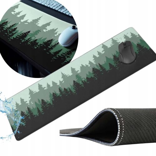 Gembird Forest Mouse Pad XL egérpad (800x400x3mm)