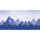 Gembird Mountains Mouse Pad XL egérpad (800x400x3mm)