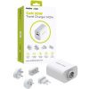 Mobile Origin GaN 30W Travel Charger hálózati USB utazó gyorstöltő 4db aljzattal (USB-A+USB-C)