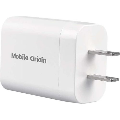 Mobile Origin GaN 30W Travel Charger hálózati USB utazó gyorstöltő 4db aljzattal (USB-A+USB-C)