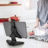 Logilink Foldable Tablet Stand 7-11" fekete univerzális asztali tablet tartó állvány