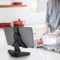   Logilink Foldable Tablet Stand 7-11" fekete univerzális asztali tablet tartó állvány