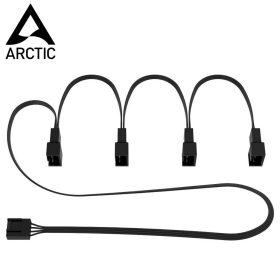   Arctic 4-Pin PWM Fan Splitter Cable 4p. ventilátor elosztó (1x dugó - 4x aljzat)