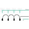 Arctic 4-Pin PWM Fan Splitter Cable 4p. ventilátor elosztó (1x dugó - 4x aljzat)