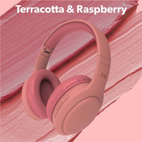 TnB Tonality Terracotta & Raspberry Bluetooth Headset