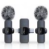 Micro-Mic DUO Lavalier 2db-os vezeték nélküli mikrofon szett USB-C / Apple Lightning vevőegységgel