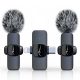 Micro-Mic DUO Lavalier 2db-os vezeték nélküli mikrofon szett USB-C / Apple Lightning vevőegységgel