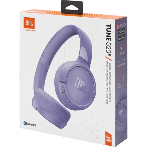 JBL Tune 520BT Bluetooth headset (lila)