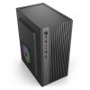 IrisTECH Q2517 fekete mATX ház