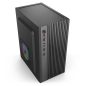 IrisTECH Q2517 fekete mATX ház