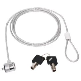 König acélhuzalos notebook zár + 2db kulcs