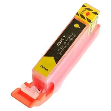 Canon CLI521 sárga utángyártott tintapatron