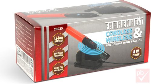 Fahrenheit 28025 akkumulátoros vezeték nélküli forrasztópáka