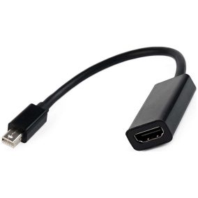 Mini Displayport dugó - HDMI aljzat átalakító 15cm