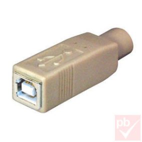 USB 2.0 B aljzat, lengő