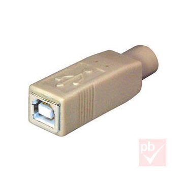 USB 2.0 B aljzat, lengő