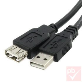 USB 2.0 A-A hosszabbító kábel 3.0m
