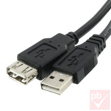 USB 2.0 A-A hosszabbító kábel 0.75m