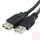 USB 2.0 A-A hosszabbító kábel 5.0m