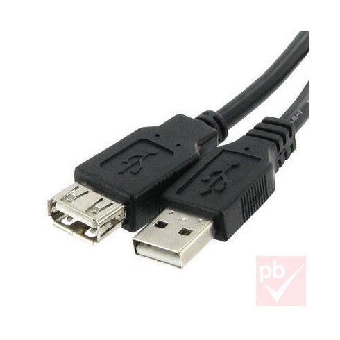USB 2.0 A-A hosszabbító kábel 1.8m