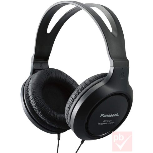 Panasonic XBS fekete fejhallgató
