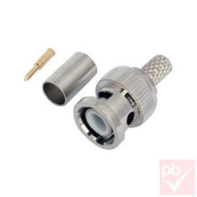 BNC dugó (RG58) krimpelhető