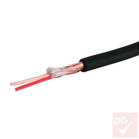 Mikrofon kábel, árnyékolt 2x0.5mm CCA