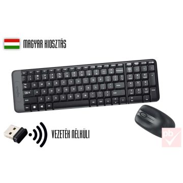   Logitech MK220 vezeték nélküli billentyűzet + egér szett