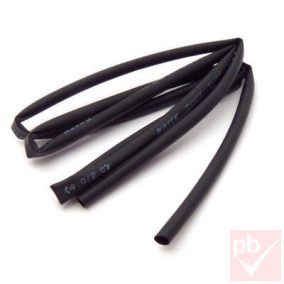 Zsugorcső fekete 6.0mm / 3.0mm