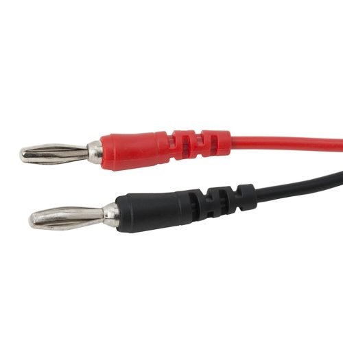 Maxwell mérőzsinór szett, banán dugó / krokodil csipesz, 93cm