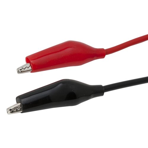 Maxwell mérőzsinór szett, banán dugó / krokodil csipesz, 93cm