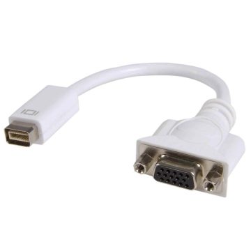 Monitor átalakító, mini DVI dugó - VGA aljzat 20cm