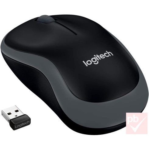 Logitech M185 szürke vezeték nélküli egér