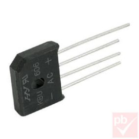 Graetz (dióda híd) KBU606 600V 6A