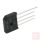 Graetz (dióda híd) KBU606 600V 6A