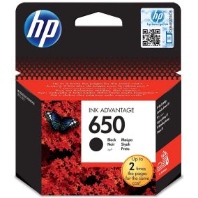HP 650 fekete eredeti tintapatron