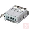 USB 2.0 A aljzat, beépíthető 180° (Keystone)