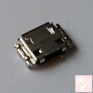 USB micro B 7p. aljzat 21030