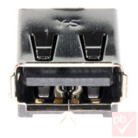 USB "A" aljzat beépíthető 90° Y-S
