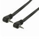 Jack összekötő kábel, 3.5mm 4p., 90° 2.0m