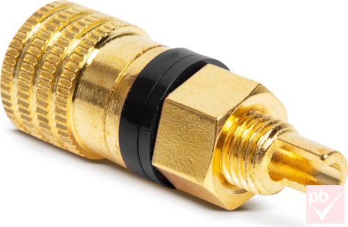 Banán aljzat, beépíthető, aranyozott fém, fekete